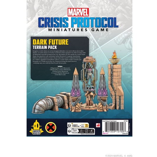 Marvel: Crisis Protocol - Dark Future Terrain Pack | Bộ Mô Hình Địa Hình Chiến Thuật | Atomic Mass Games - Hình ảnh chi tiết 2