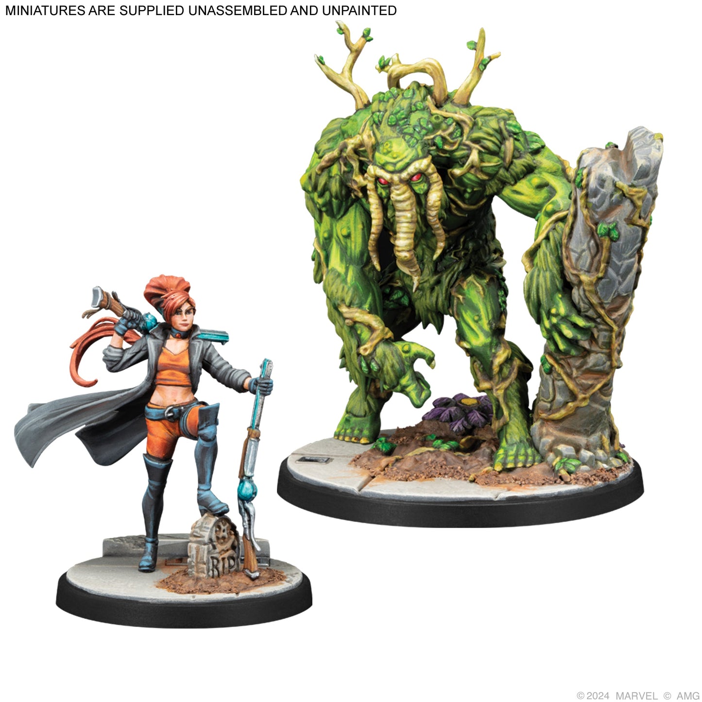 Marvel: Crisis Protocol - Elsa Bloodstone & Man-Thing | Board Game Chiến Thuật | Atomic Mass Games - Góc nhìn khác 3