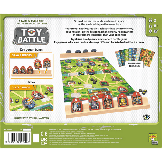 Toy Battle - Board Game Chiến Thuật 2 Người - Repos Production - Hình ảnh chi tiết 2