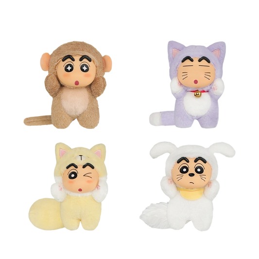 CRAYON SHIN-CHAN BIG TAILS - Mô hình Blind Box Figure Vinyl Plush - 52TOYS