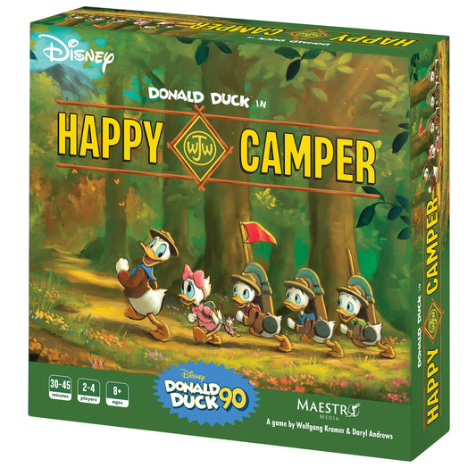Donald Duck in Happy Camper Board Game - Trò chơi Board Game phiêu lưu cắm trại - Disney