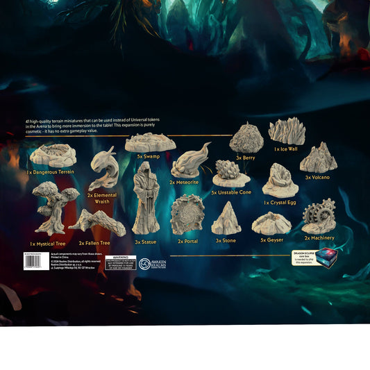 Dragon Eclipse Terrains - Mô hình địa hình 3D Board Game - Awaken Realms - Hình ảnh chi tiết 2