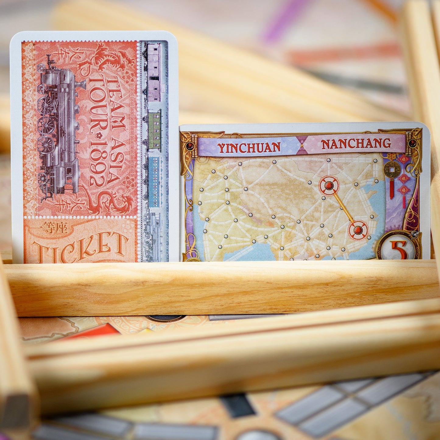 Ticket to Ride: Asia Map Collection 1 - Bản Đồ Mở Rộng Game Chiến Thuật Days of Wonder