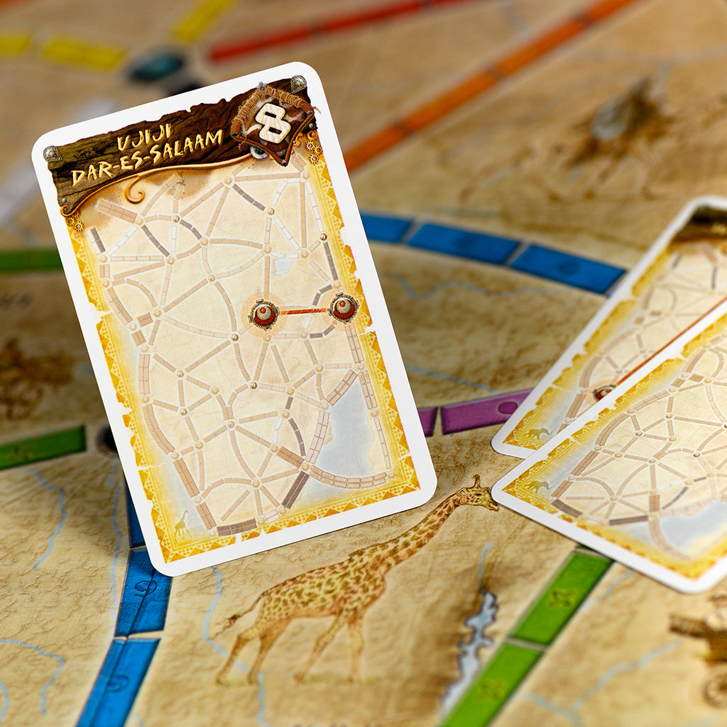 Ticket to Ride: The Heart of Africa - Bản Mở Rộng Board Game Chiến Thuật - Days of Wonder