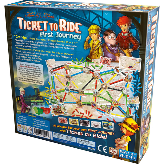 Ticket to Ride: First Journey - Board Game Trẻ Em - Days of Wonder