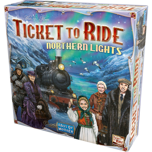 Ticket to Ride Northern Lights - Board Game Gia Đình Chiến Thuật - Days of Wonder