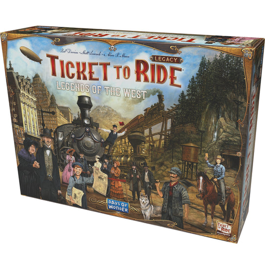 Ticket to Ride Legacy: Legends of the West - Board Game Chiến Thuật