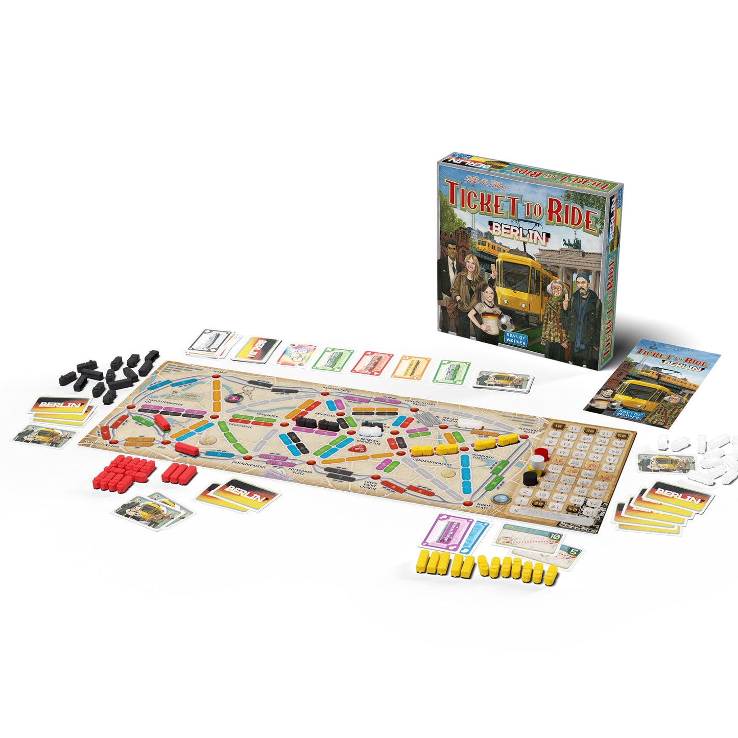 Ticket to Ride Berlin - Board Game Gia Đình Chiến Thuật Tốc Độ - Days of Wonder