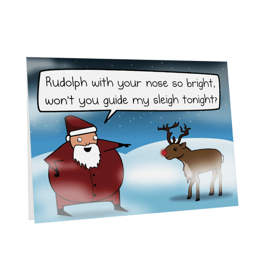 Rudolph - NSFW Holiday Card