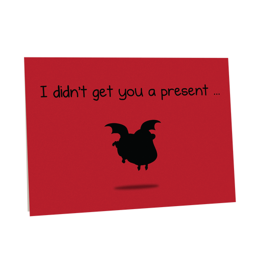 Pigbat - Birthday Greeting Card