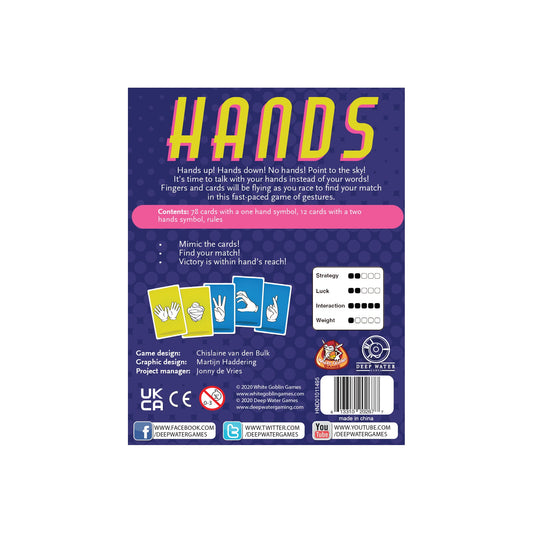 Hands - Board Game Phản Xạ & Tiệc Tùng - Friendly Skeleton