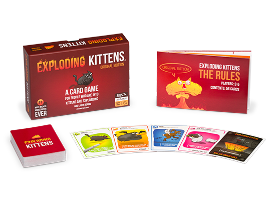 Exploding Kittens: Original Edition - Trò Chơi Thẻ Bài Mèo Cảm Tử - Exploding Kittens