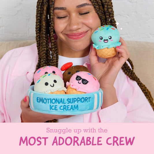 Emotional Support Ice Cream - Thú Bông Kem Mềm Mại - Relatable