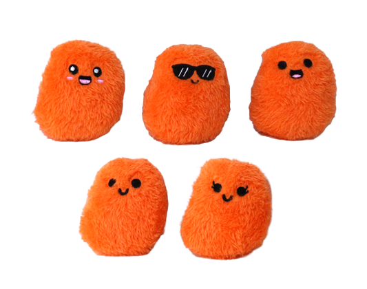 Emotional Support Spicy Nuggets – Bộ Gấu Bông Quà Tặng Đáng Yêu Relatable