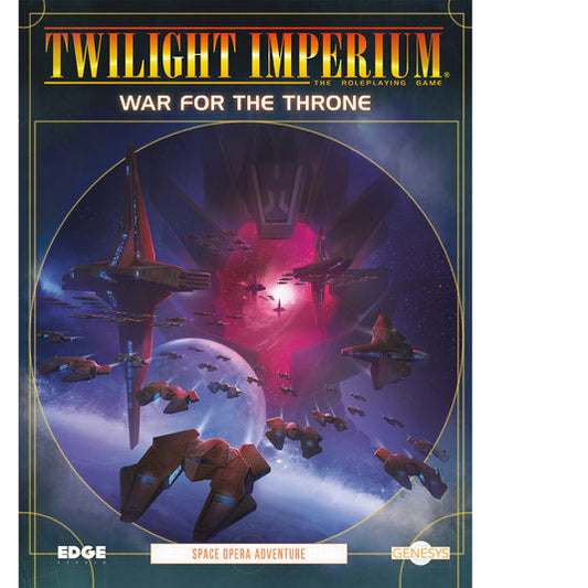 Sách Phiêu Lưu Genesys RPG: Twilight Imperium - War for the Throne