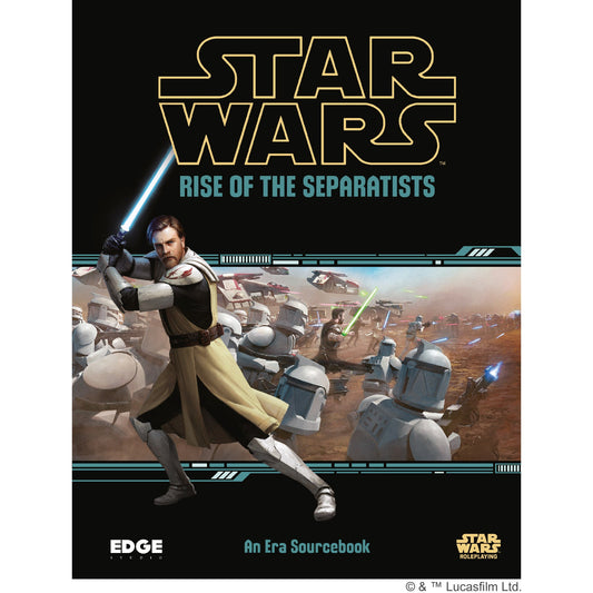 Star Wars RPG: Rise of the Separatists Sourcebook - Sách Hướng Dẫn Board Games Nhập Vai - Edge Studio