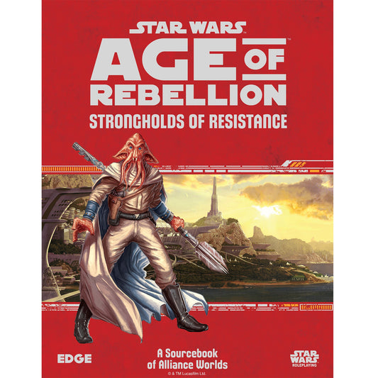 Star Wars: Age of Rebellion - Strongholds of Resistance Sách Board Game Nhập Vai Edge Studio