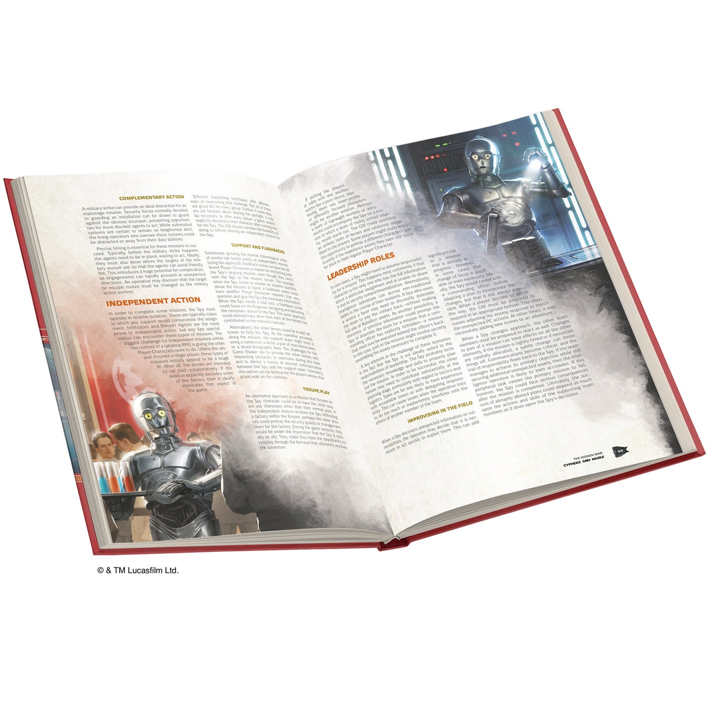 Star Wars: Age of Rebellion - Cypher and Masks - Sách Nhập Vai RPG - Edge Studio Edge Studio - Role-Playing Games Sourcebook