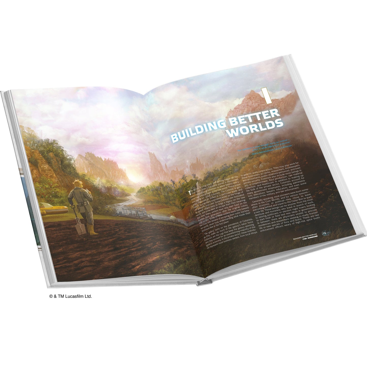 Star Wars Edge of the Empire - Far Horizons | Sách Nhập Vai Sourcebook | Edge Studio