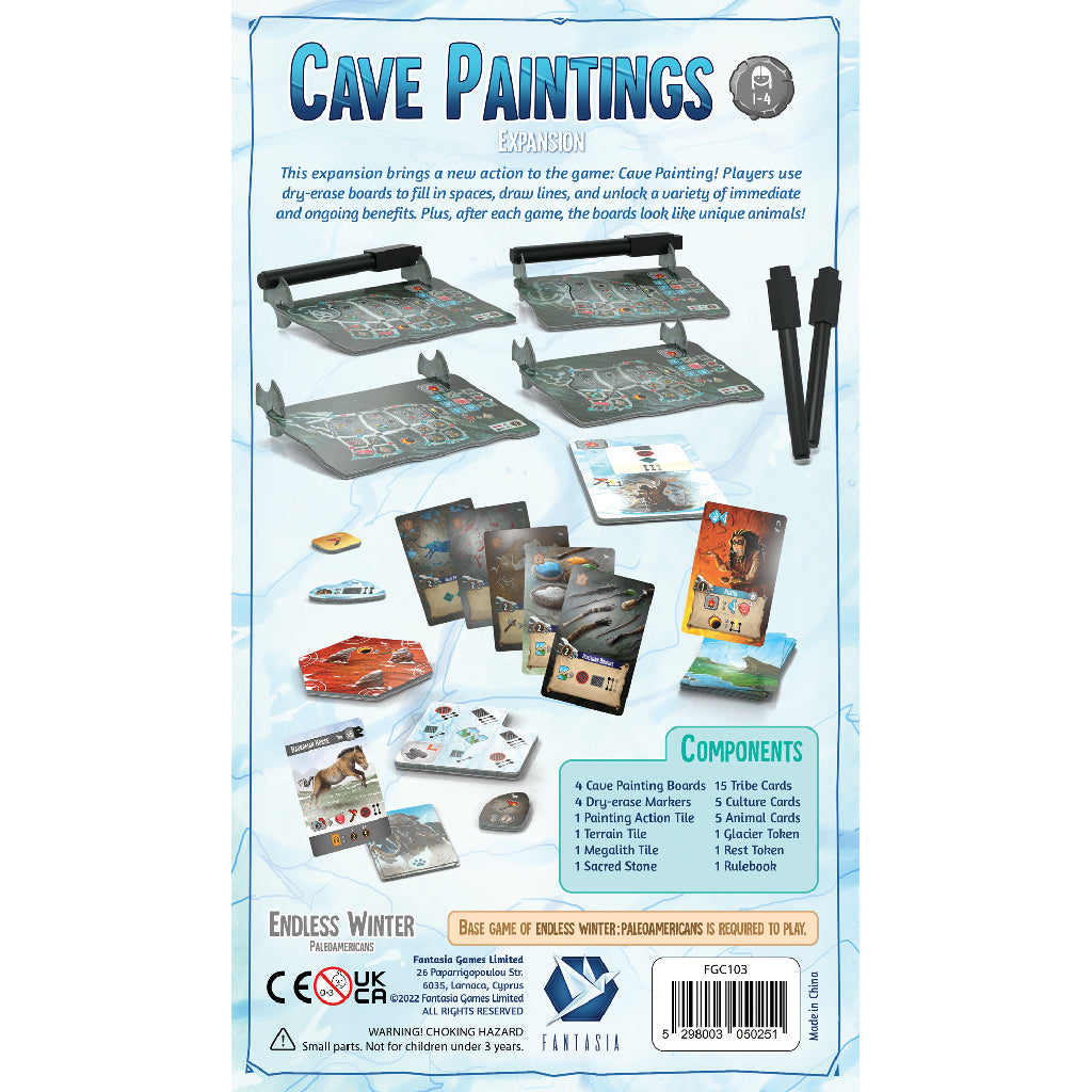Endless Winter: Cave Paintings Expansion - Bản mở rộng Board game chiến thuật - Fantasia Games