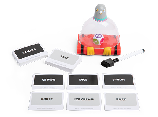 Exploding Pigeon - Trò chơi tiệc tùng bùng nổ - Exploding Kittens