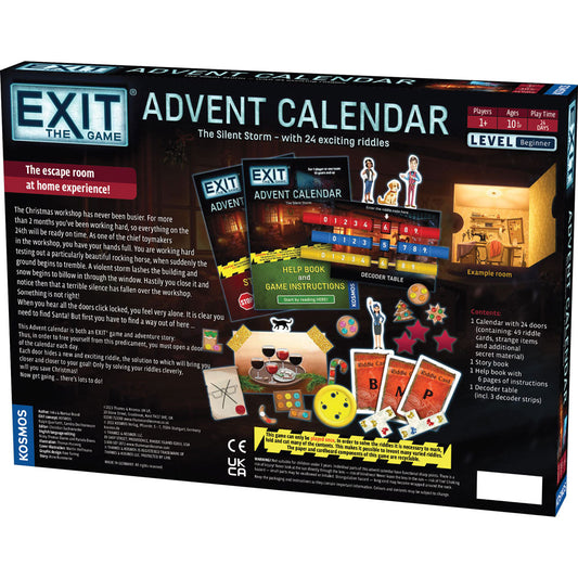 EXIT: Advent Calendar - The Silent Storm - Board Game Giải Đố Lịch Giáng Sinh - Thames & Kosmos
