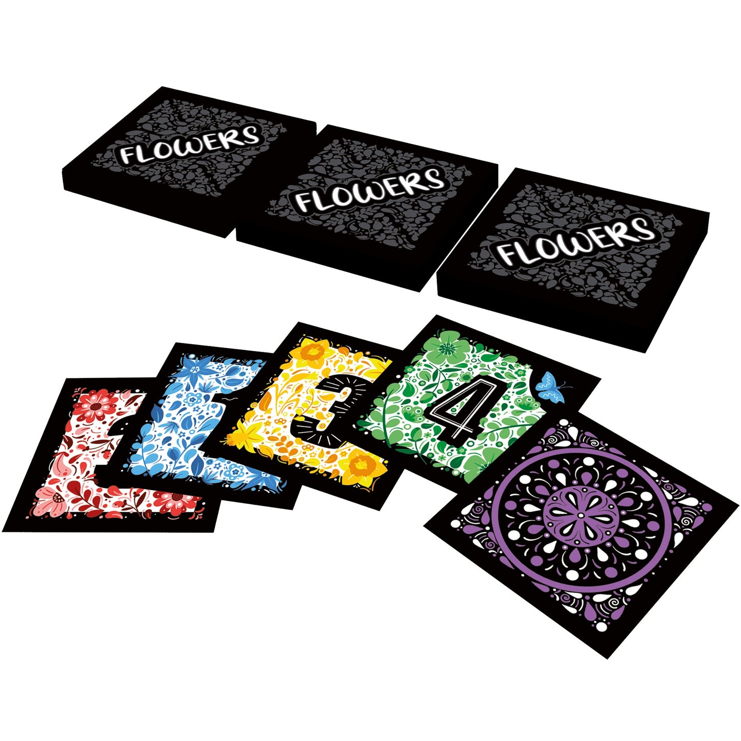 Flowers Card Game - Trò chơi thẻ bài chiến thuật - Blue Cocker Games - Hình ảnh bổ sung 4