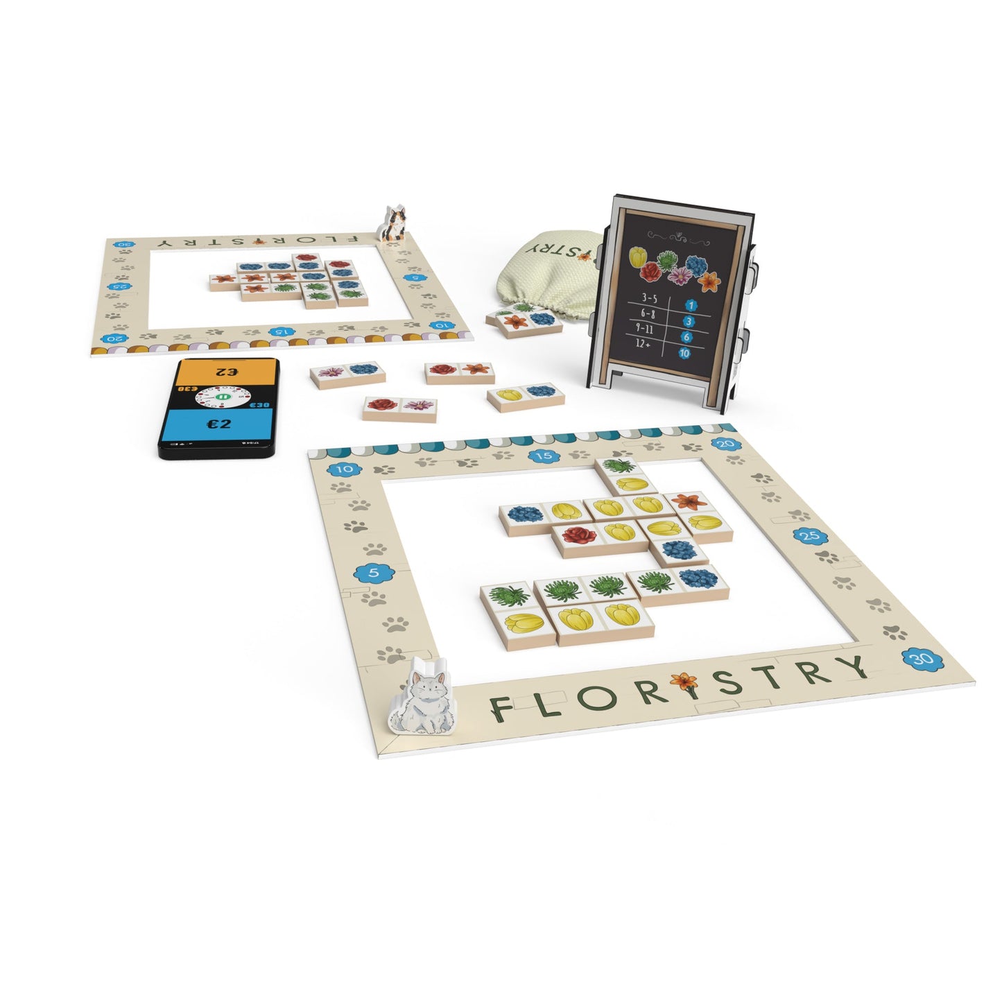 Floristry Board Game - Trò chơi chiến thuật đấu giá hoa - UP Games - Góc nhìn khác 3