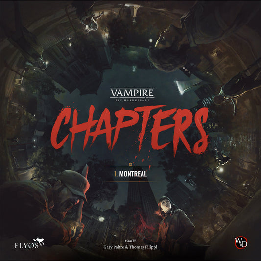 Vampire the Masquerade: Chapters - Board Game Nhập Vai Chiến Thuật Flyos