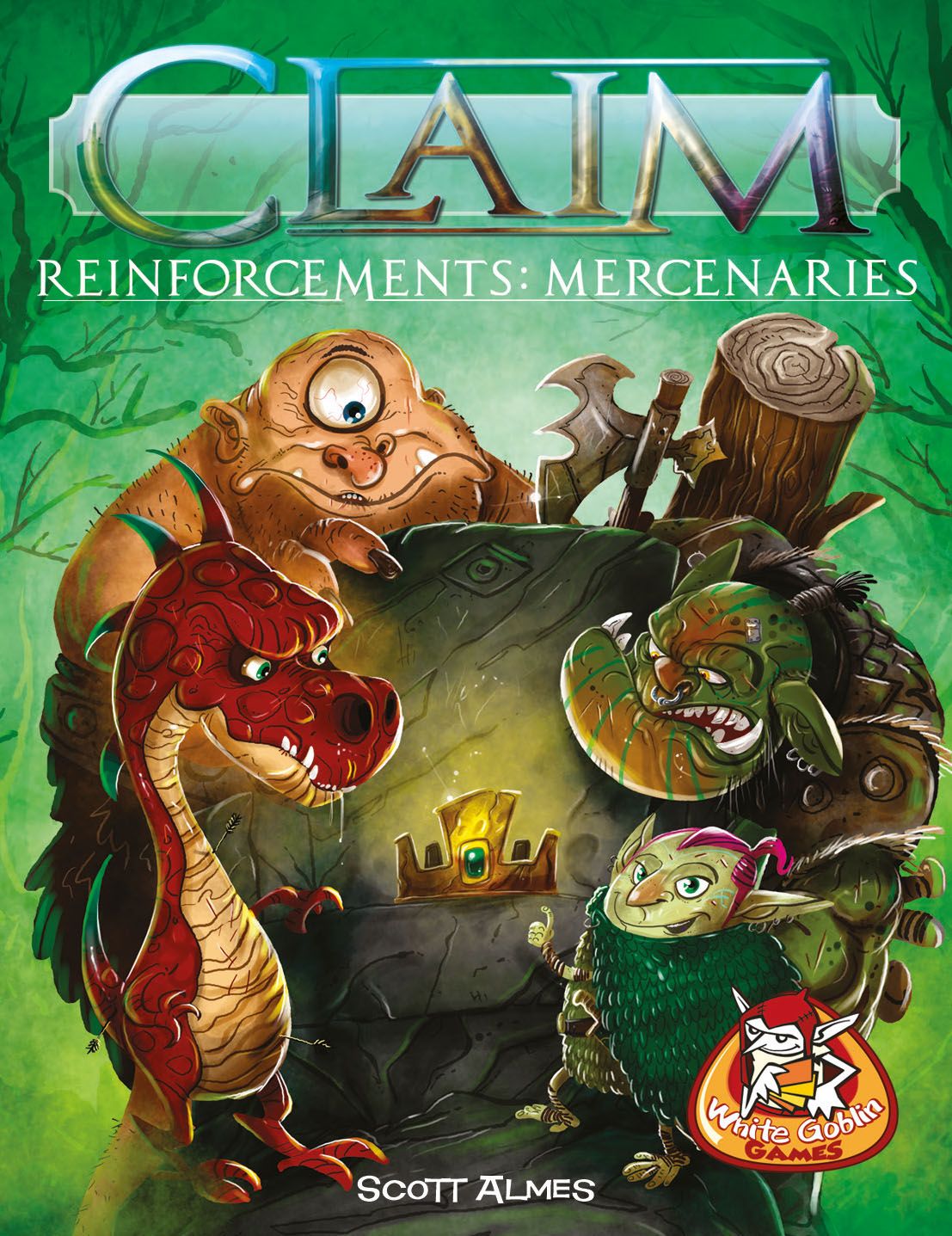 Claim: Magic Reinforcements Board Game Expansion - Bản mở rộng trò chơi thẻ bài - Friendly Skeleton