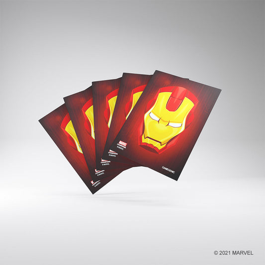 Marvel Card Sleeve Pack: Iron Man - Bọc bảo vệ thẻ bài cao cấp Gamegenic