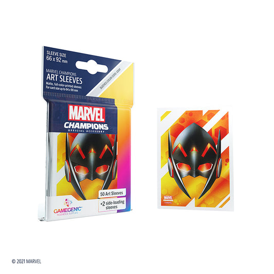 Marvel Champions Sleeves: Wasp - Bọc Bài Nghệ Thuật Gamegenic - Hình ảnh chi tiết 2