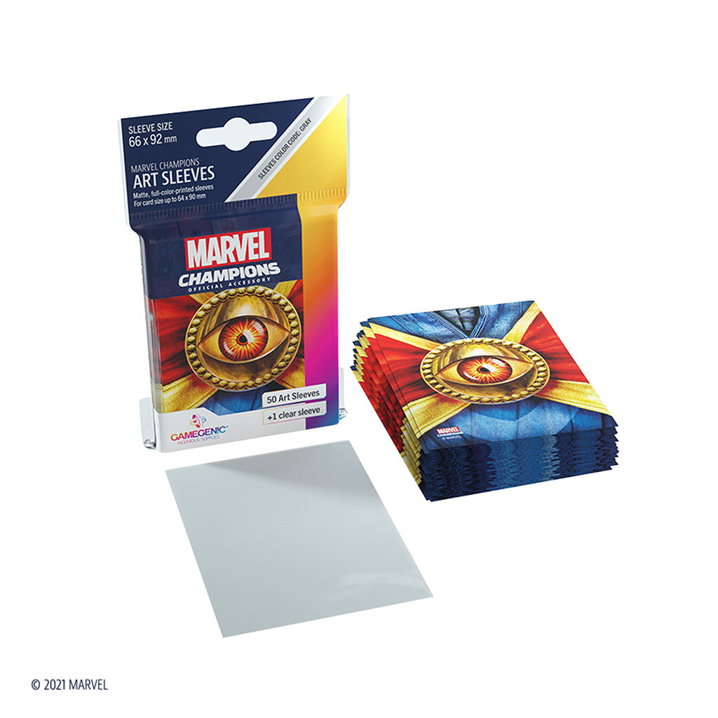 Marvel Champions Sleeves: Doctor Strange - Phụ kiện bọc bài - Gamegenic - Hình ảnh bổ sung 6