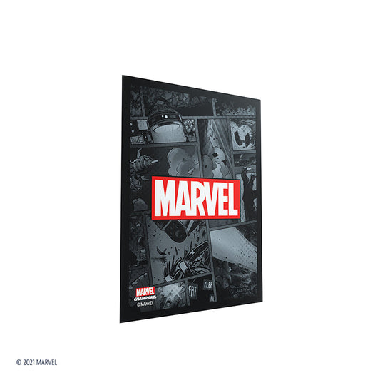 Marvel Champions Sleeves: Marvel Black - Bọc bài nghệ thuật cao cấp Gamegenic - Hình ảnh chi tiết 2