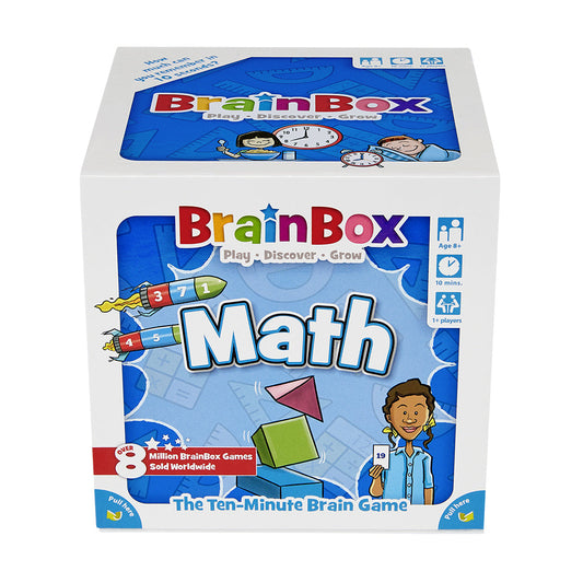 BrainBox Math Card Game - Trò chơi thẻ bài giáo dục Toán học - Bezzerwizzer
