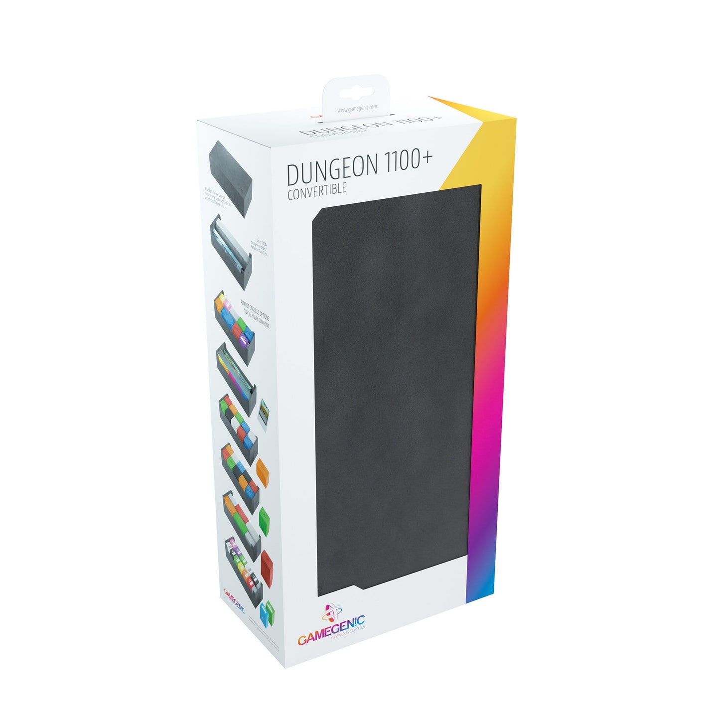 Dungeon Deck Box 1100+ Midnight Gray - Hộp đựng thẻ bài cao cấp - Gamegenic - Hình ảnh bổ sung 6