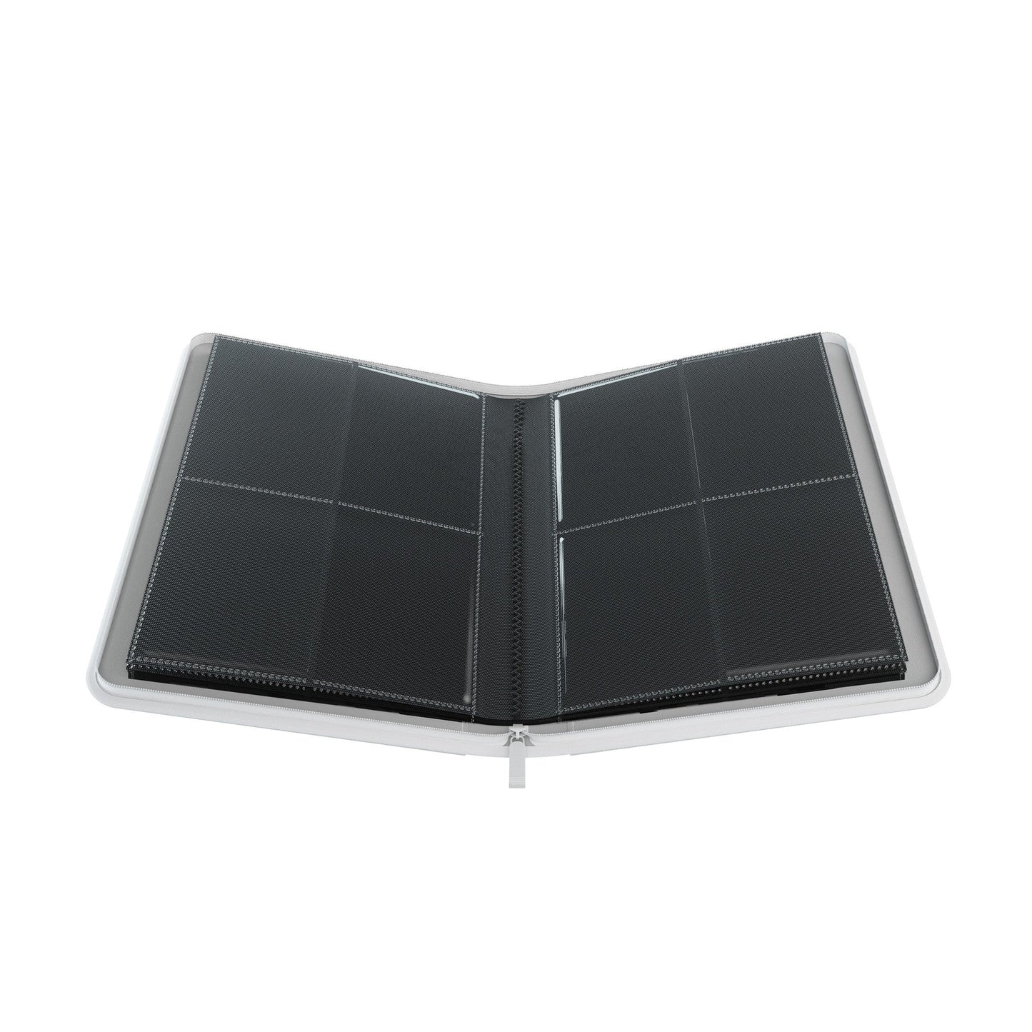 Zip-Up Album 8-Pocket: White - Album Đựng Thẻ Bài Cao Cấp - Gamegenic