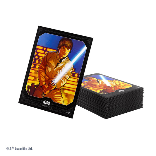 Star Wars: Unlimited Art Sleeves - Luke Skywalker - Bọc Bài TCG Cao Cấp - Gamegenic