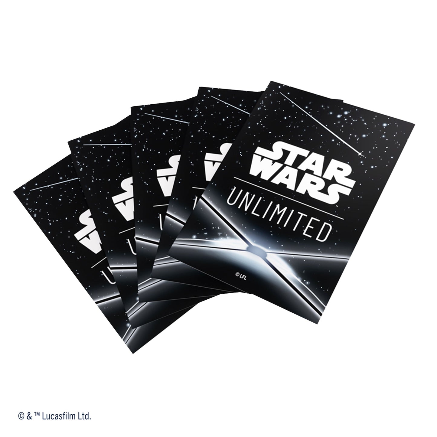 Star Wars: Unlimited Art Sleeves Card Back Black - Bọc bài thẻ bài TCG - Gamegenic