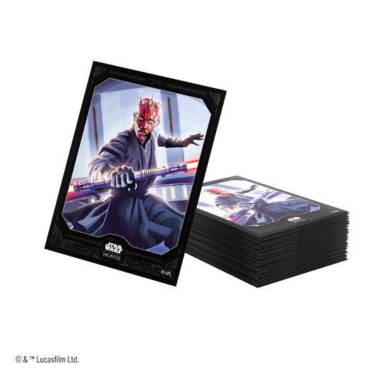 Star Wars: Unlimited Premium Art Sleeve - Darth Maul - Bọc Bài Nghệ Thuật Cao Cấp Gamegenic