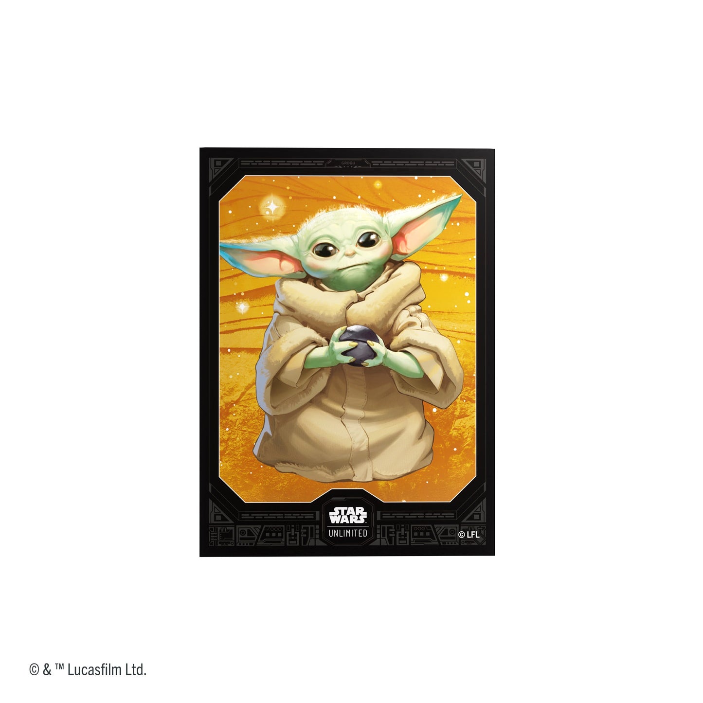Star Wars: Unlimited Premium Art Sleeve - Grogu - Bao Bảo Vệ Thẻ Bài Gamegenic