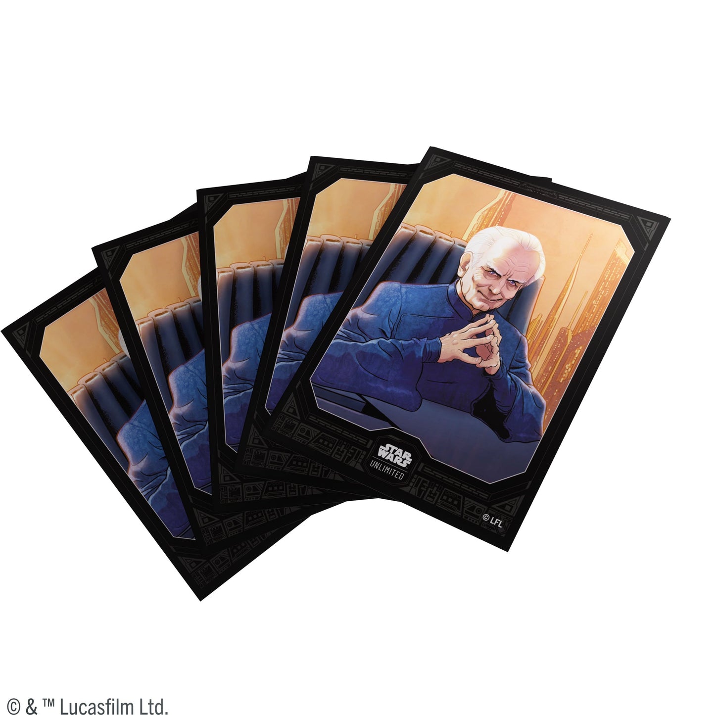 Star Wars: Unlimited Premium Art Sleeves - Chancellor Palpatine - Bọc Bài TCG Cao Cấp Gamegenic