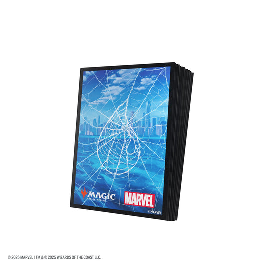 Magic: The Gathering | Marvel's Spider-Man Premium Art Sleeves - Spider-Man Island | Bọc Bài Nghệ Thuật Cao Cấp Gamegenic - Hình ảnh chi tiết 2