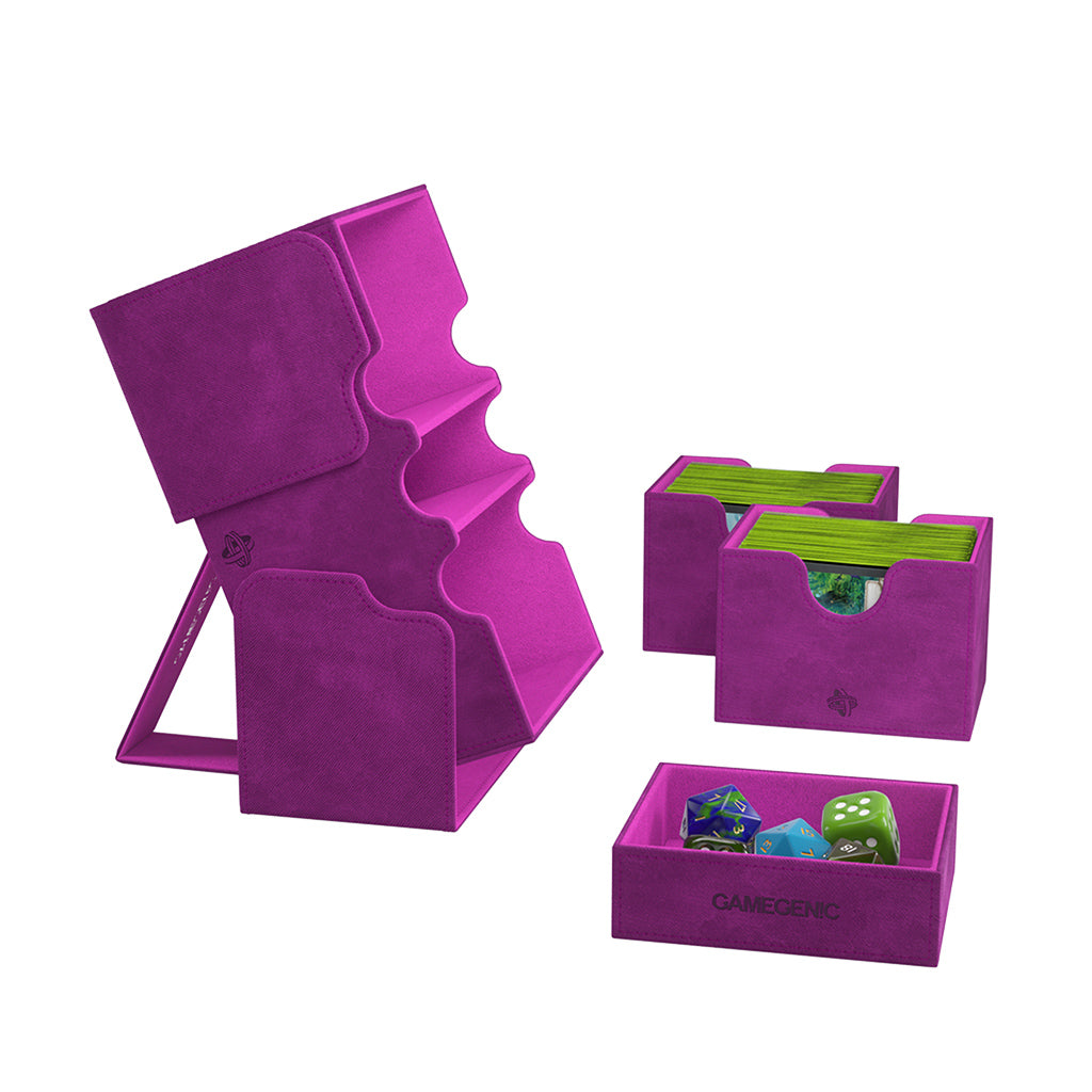 Stronghold 200+ XL Purple - Hộp Đựng Bài TCG Cao Cấp Gamegenic - Hình ảnh bổ sung 5