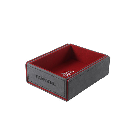 Token Keep Gray/Red - Hộp Đựng Phụ Kiện Board Game Cao Cấp - Gamegenic