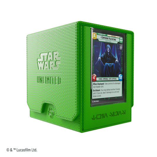 Star Wars: Unlimited Twin Suns Deck Pod Green - Hộp Đựng Thẻ Bài TCG Cao Cấp Gamegenic