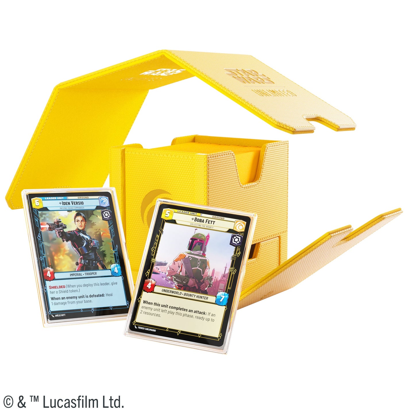 Star Wars: Unlimited Twin Suns Deck Pods Yellow - Hộp Đựng Bài Cao Cấp Gamegenic