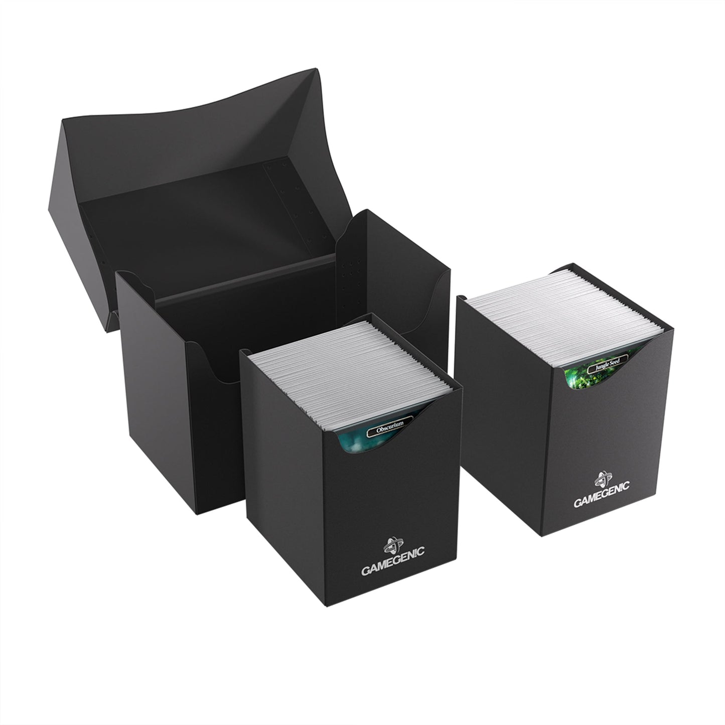 Double Deck Holder 200+ XL Black - Hộp đựng bài TCG - Gamegenic - Hình ảnh bổ sung 5