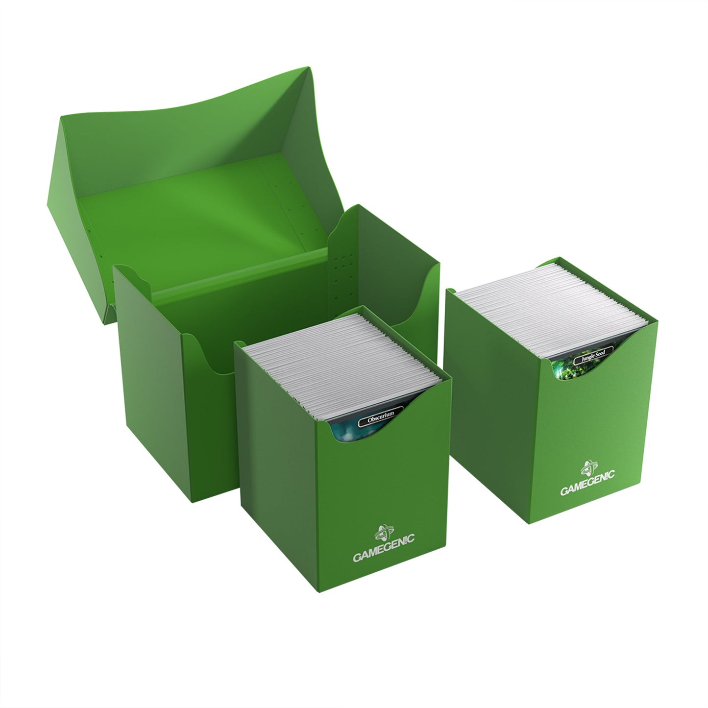 Double Deck Holder 200+ XL Green - Hộp đựng bài 200 lá cao cấp - Gamegenic - Hình ảnh bổ sung 5
