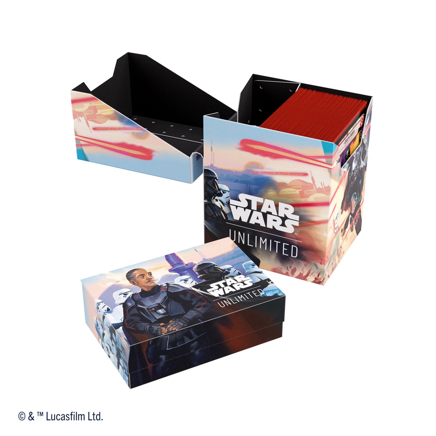 Star Wars: Unlimited Soft Crate - Mandalorian / Moff Gideon - Hộp Đựng Bài TCG Cao Cấp Gamegenic